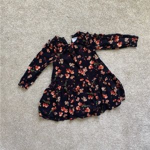 Long sleeve floral dress